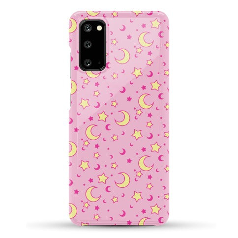 Dreamy Pastel Moon And Stars Phone Case